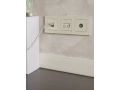 Розетка компьютерная двойная RJ45 кат.5E РК10-2-БрКр бежевый BRITE ИЭК