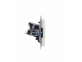 Розетка компьютерная двойная RJ45 кат.5E РК10-2-БрЖ жемчуг BRITE ИЭК
