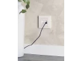 Розетка компьютерная двойная RJ45 кат.5E РК10-2-БрЖ жемчуг BRITE ИЭК