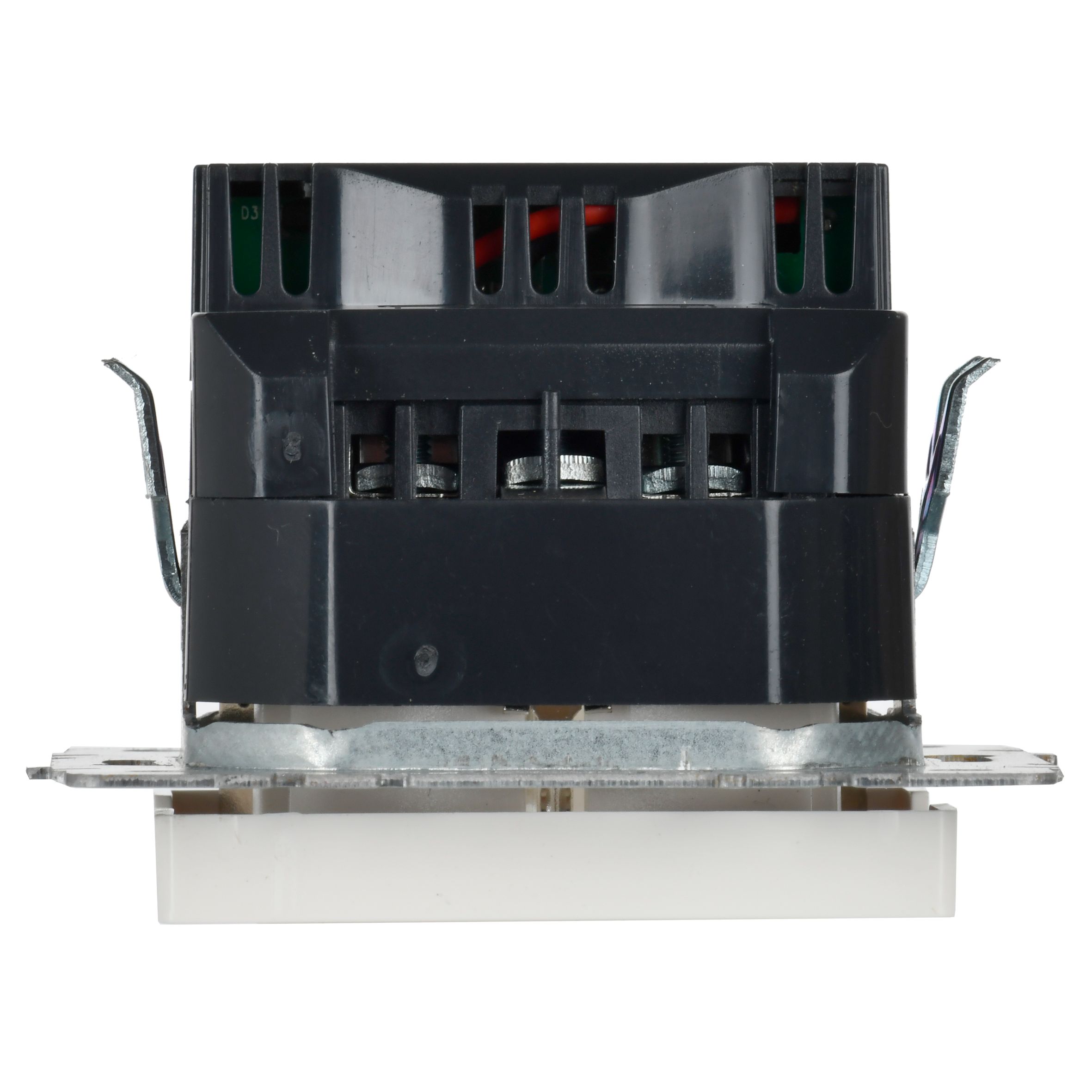 BRITE Розетка 1-местная с заземлением с защитными шторками 16А с USB A+C 18Вт РЮш11-1-БрБ белый ИЭК