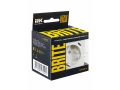 BRITE Розетка 1-местная с заземлением с защитными шторками 16А с USB A+C 18Вт РЮш11-1-БрЖ жемчуг ИЭК