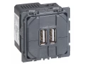 Розетка для зарядки 2USB 1500А CLN /67462/