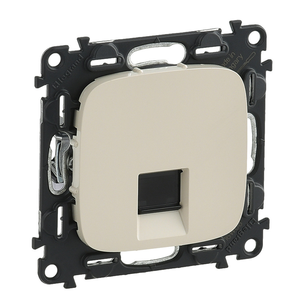 Розетка RJ45 Cat6 UTP VLN-a слоновая кость /753842/