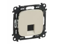 Розетка RJ45 Cat6 UTP VLN-a слоновая кость /753842/