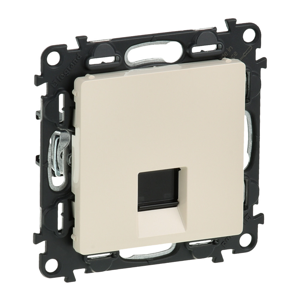 Розетка RJ45 Cat5e UTP VLN-I слоновая кость /753540/