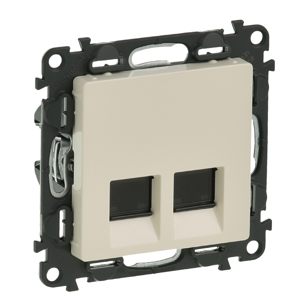 Розетка 2х RJ45 Cat6 UTPVLN-I СЛК /753543/