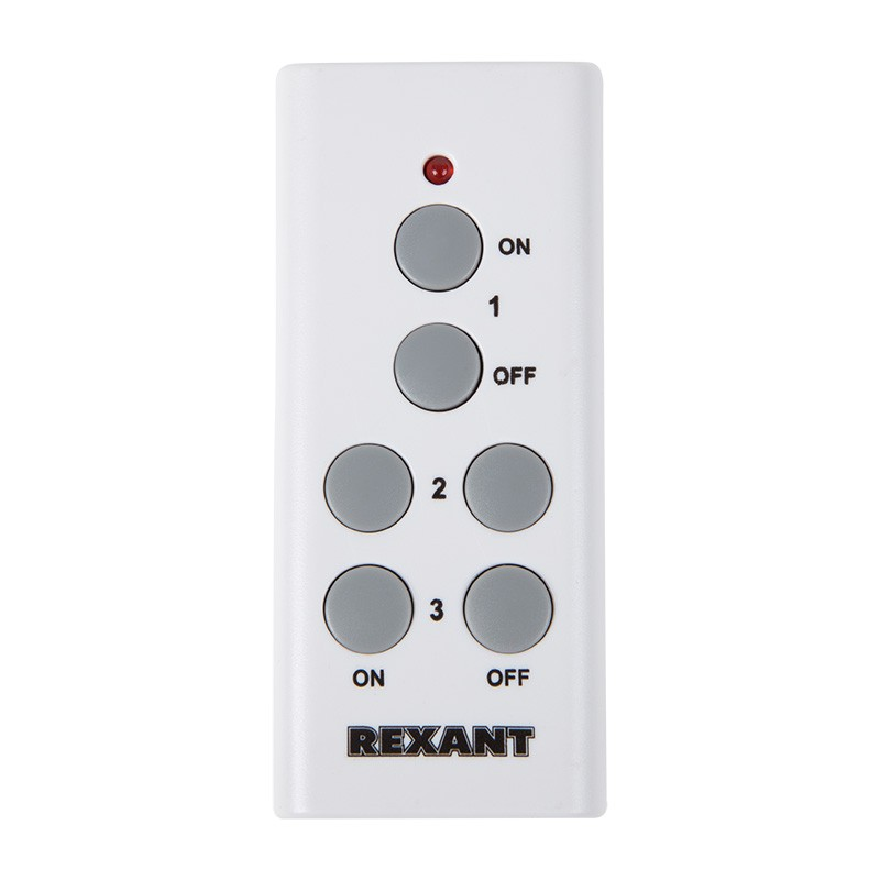 Радиоуправляемая розетка c пультом RX-003 (один пульт, три розетки)