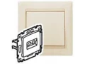 Розетка 1ХRJ45 UTP слоновая кость Valena /695624/