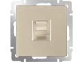 Розетка Ethernet RJ-45 /WL11-RJ-45 (шампань)