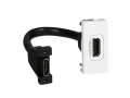Розетка HDMI со шнуром 1м БЕЛ MSC /078778/