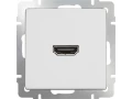 Розетка HDMI/WL01-60-11 (белый)