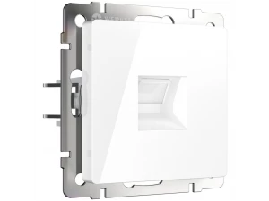 Розетка Ethernet RJ-45 /WL01-RJ-45 (белая)