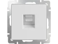 Розетка Ethernet RJ-45 /WL01-RJ-45 (белая)