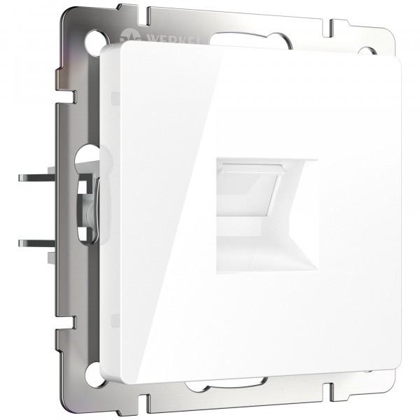 Розетка Ethernet RJ-45 /W1181001 (белый)