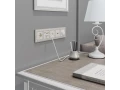Розетка Ethernet RJ-45 /W1181013 (перламутровый рифленый)