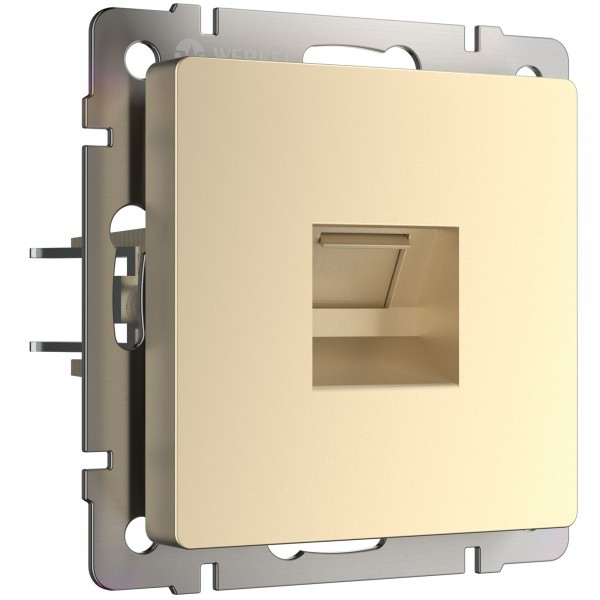 Розетка Ethernet RJ-45 /W1181011 (шампань)