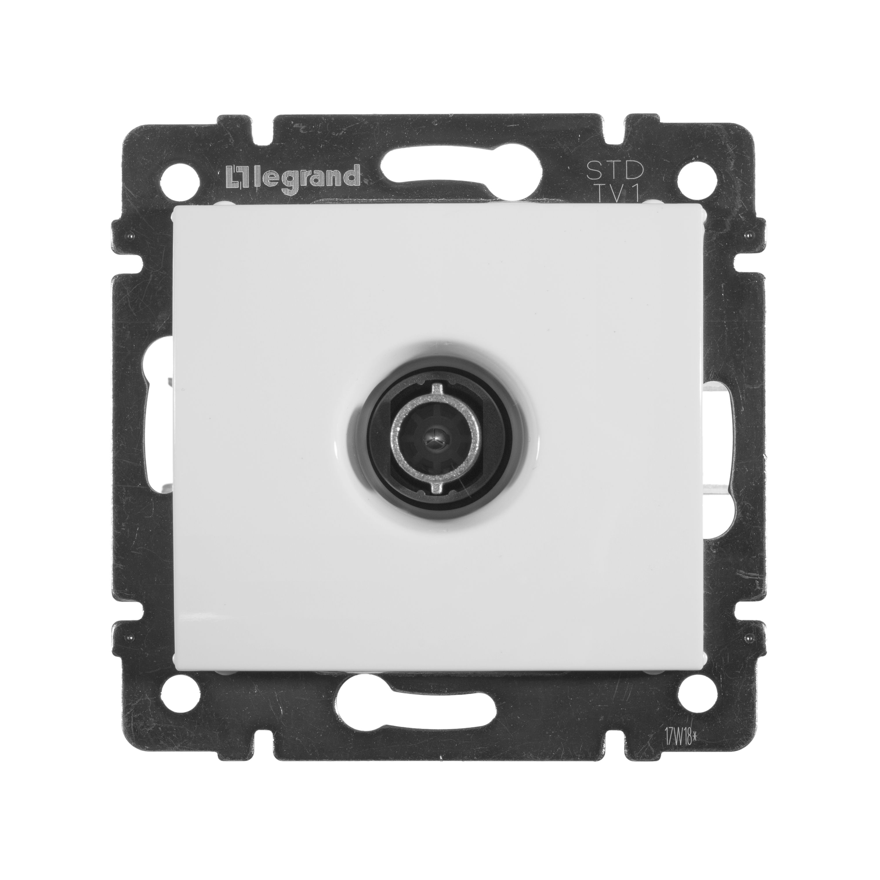 Розетка TV 2400mhz белый Valena /774429/