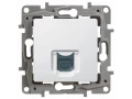Розетка RJ45 кат.6 UTP белый ETIKA /672253/