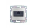 Розетка RJ45 алюминий Valena /694334/