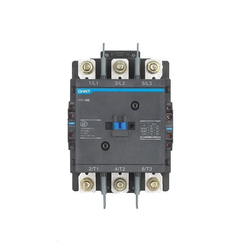 Контактор NXC-500 500A AC/DC 220В-240V/АС3 2НО+2НЗ 50Гц (CHINT) 836560