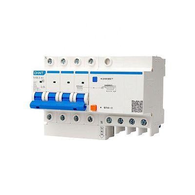 Дифференциальный автомат NXBLE-63 4P С63 30mA тип AС, 6kA (CHINT) 982163
