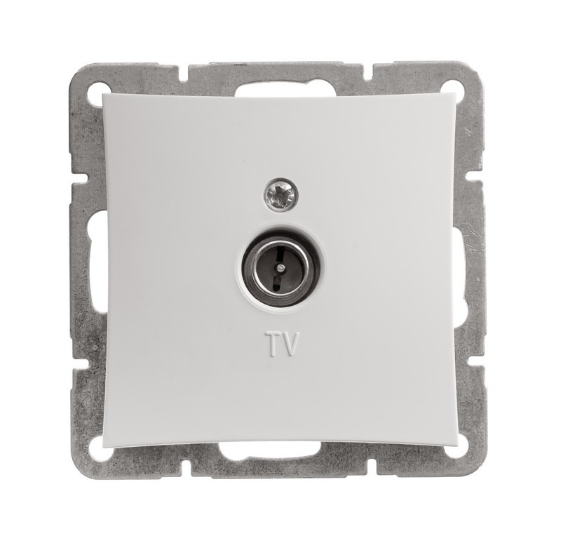 Розетка WDE000191 скрытой установки телевизионная Wessen