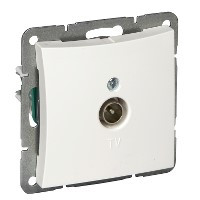 Розетка WDE000191 скрытой установки телевизионная Wessen