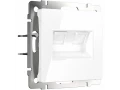 Розетка двойная Ethernet RJ-45 /W1181101 (белая)