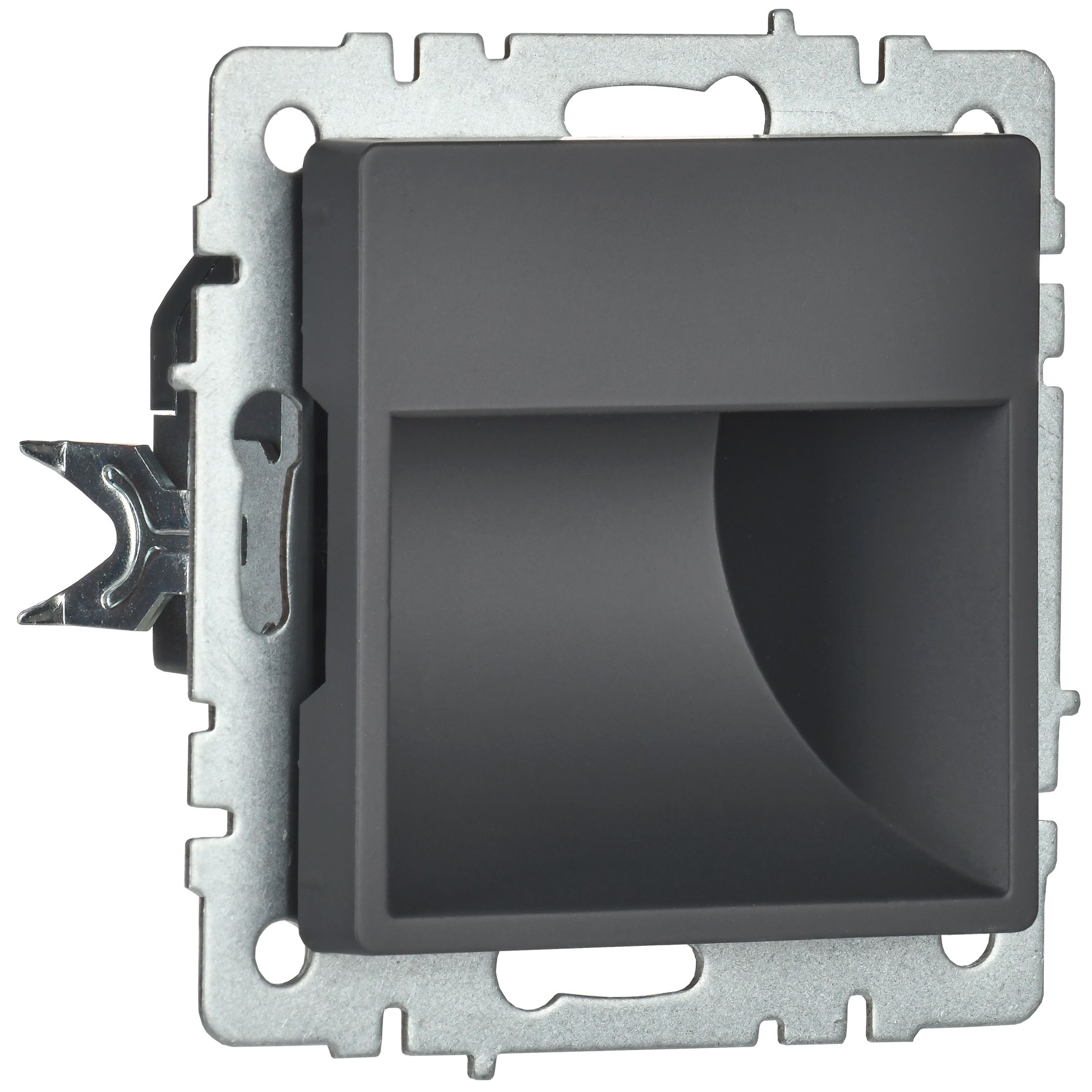 BRITE Подсветка светодиодная встраиваемая ПЛ20-БрГ графит ИЭК