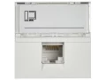 Розетка информационная RJ-45 UTP кат.5e, 2 модуль. РКИ-20-00-П ИЭК