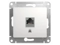 Розетка комп. RJ45, кат.5Е, мех., БЕЛ