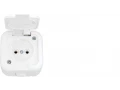 Розетка 1-местная открытой установки IP44, РА16-236