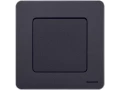 Переключатель 1-клавишный INSPIRIA, антрацит /673653/