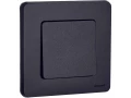 Переключатель 1-клавишный INSPIRIA, антрацит /673653/