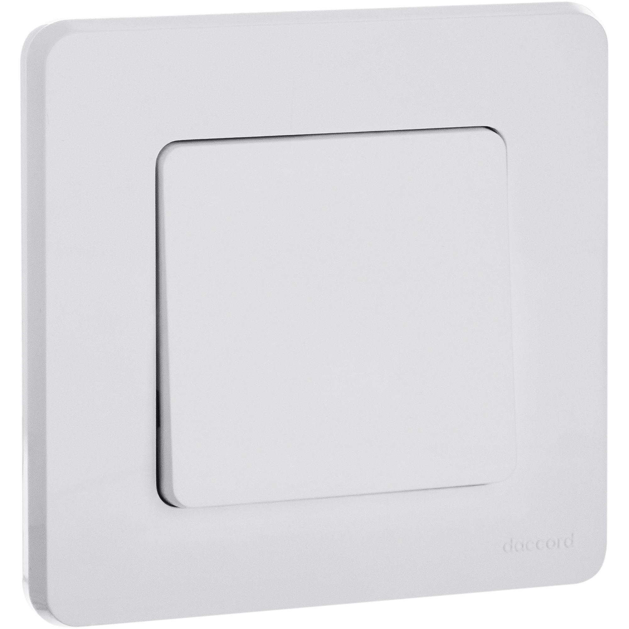 Переключатель 1-клавишный INSPIRIA, белый /673650/