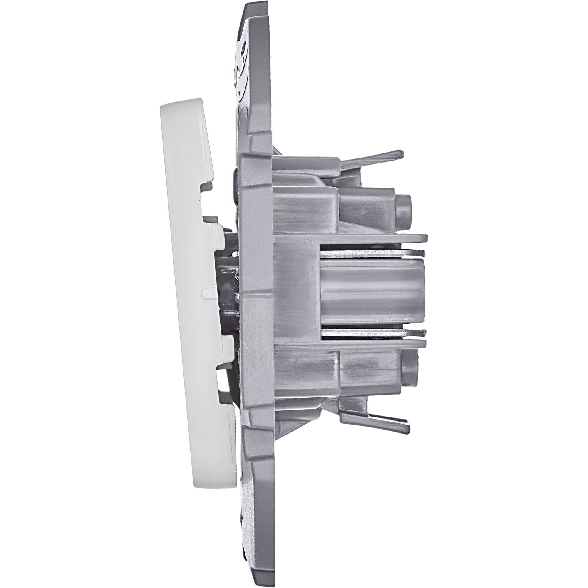 Переключатель 1-клавишный INSPIRIA, белый /673650/