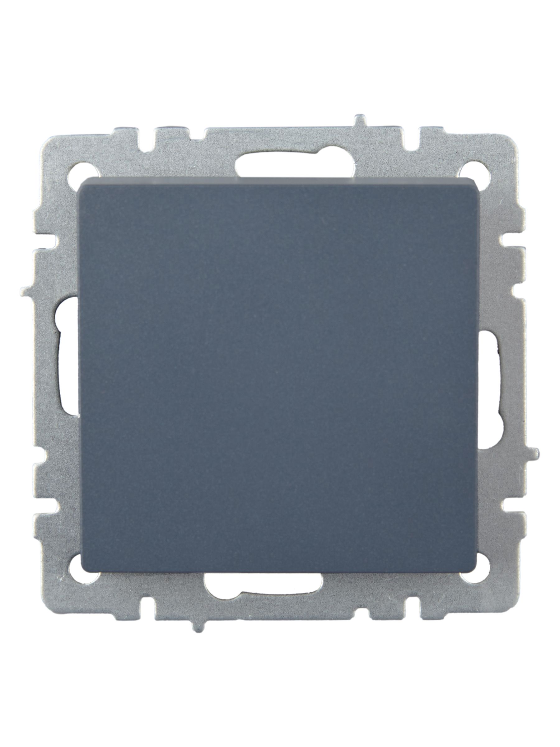 Выключатель 1-клавишный проходной 10А ВС10-1-6-БрМ маренго BRITE ИЭК