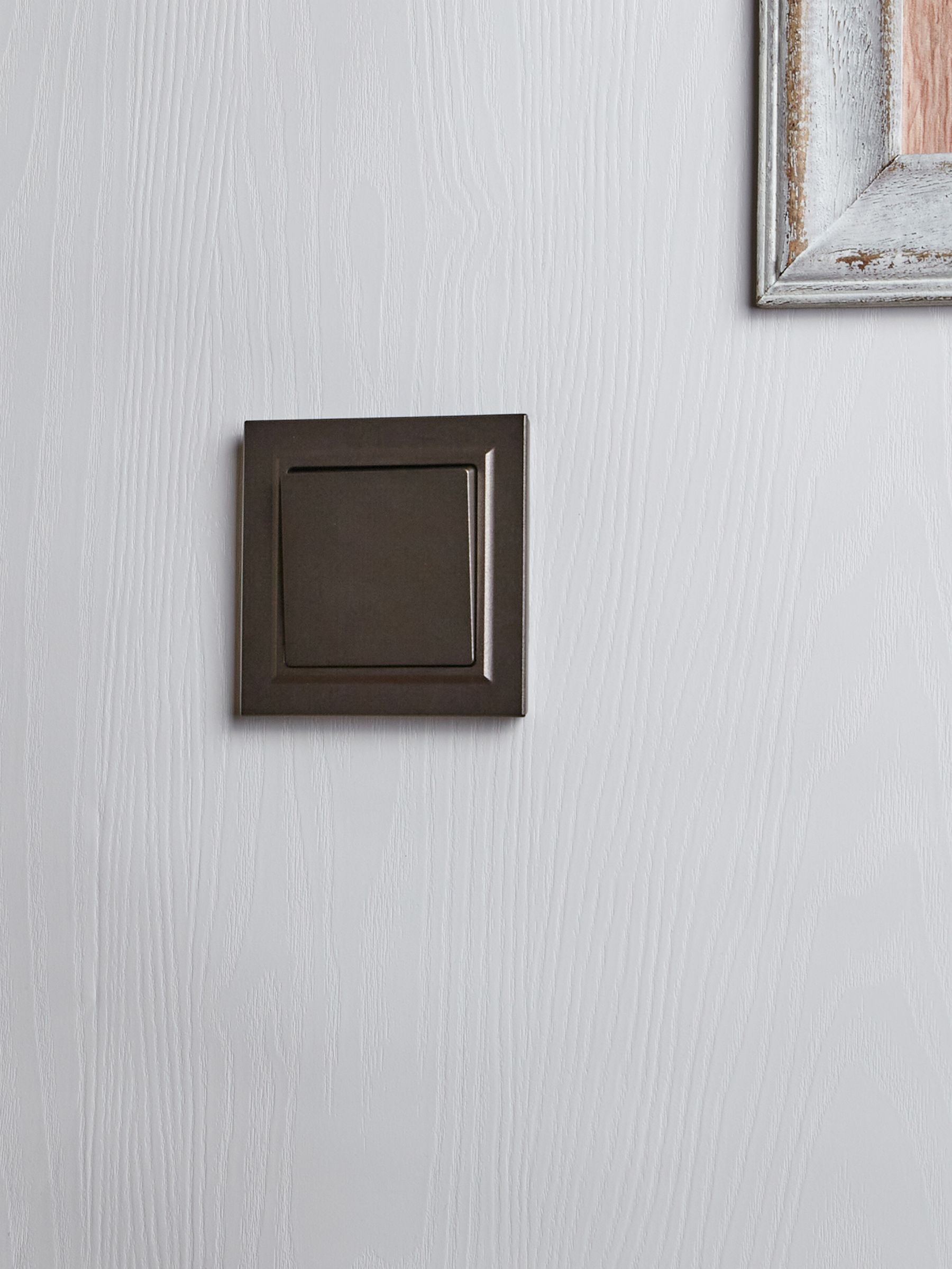 Выключатель 1-клавишный проходной 10А ВС10-1-6-БрТБ бронза BRITE ИЭК