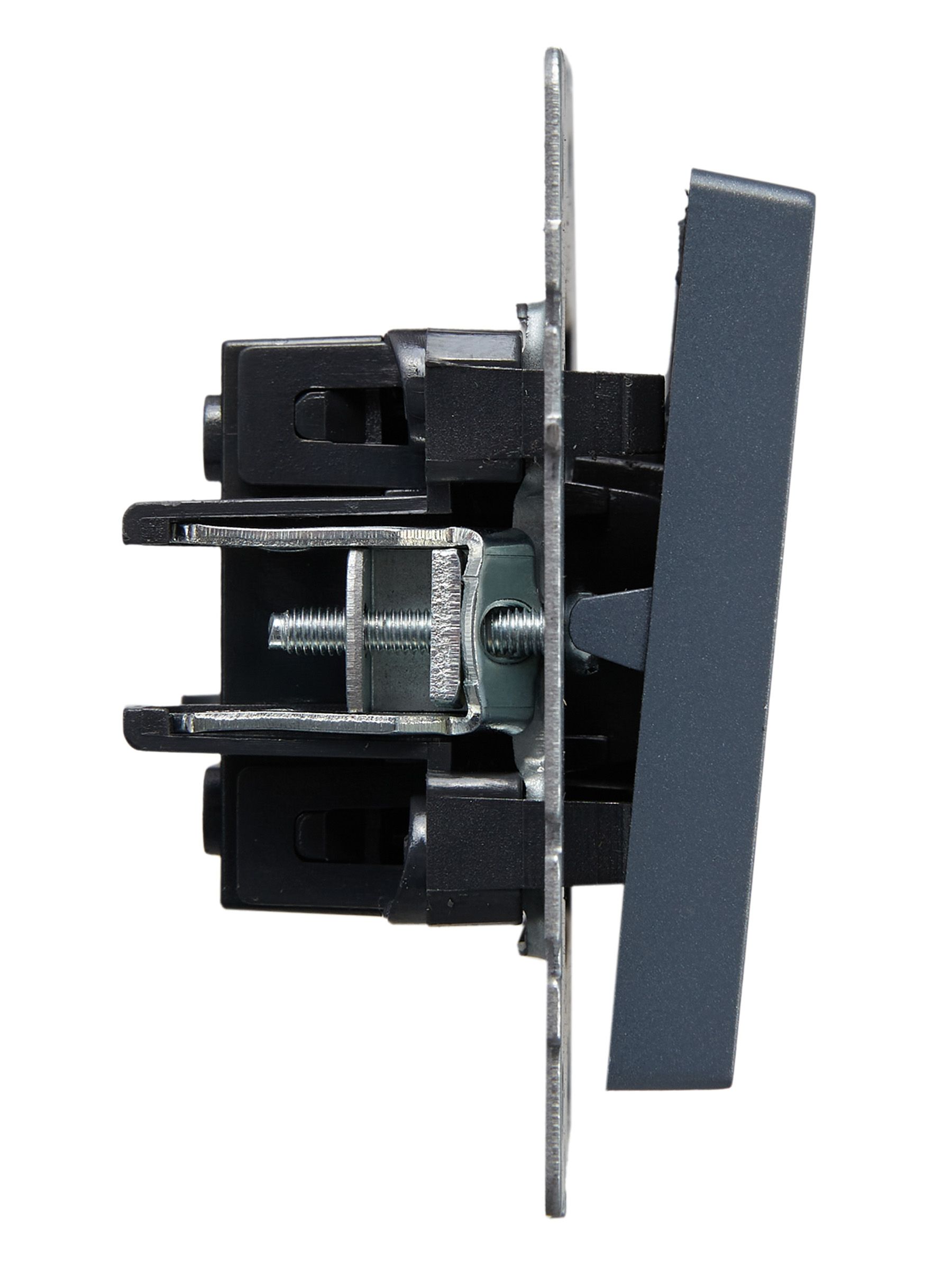 Выключатель 3-клавишный 10А ВС10-3-0-БрМ маренго BRITE ИЭК