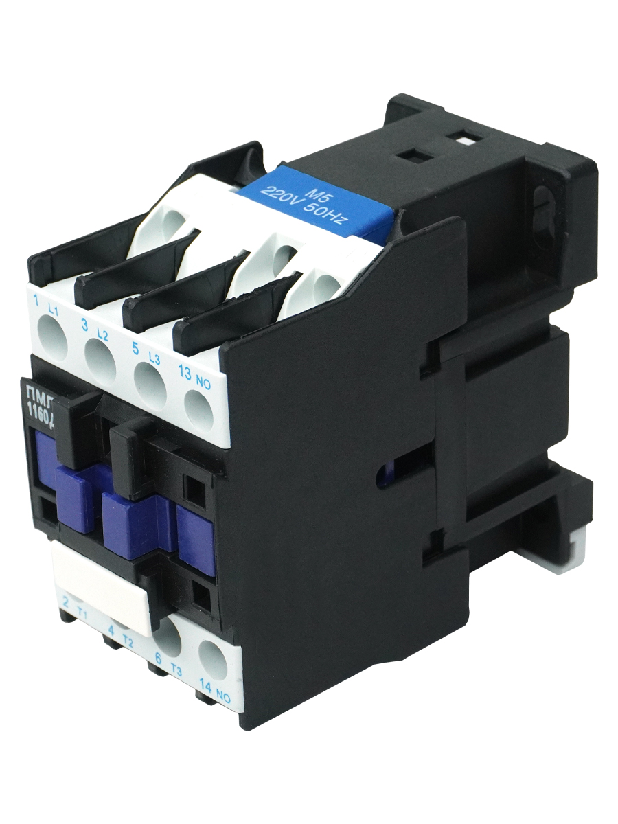 Пускатель электромагнитный ПМЛ-1160ДМ УХЛ4 Б, 220В/50Гц, 1з, 16А, нереверсивный, без реле, IP20, (ЭТ)