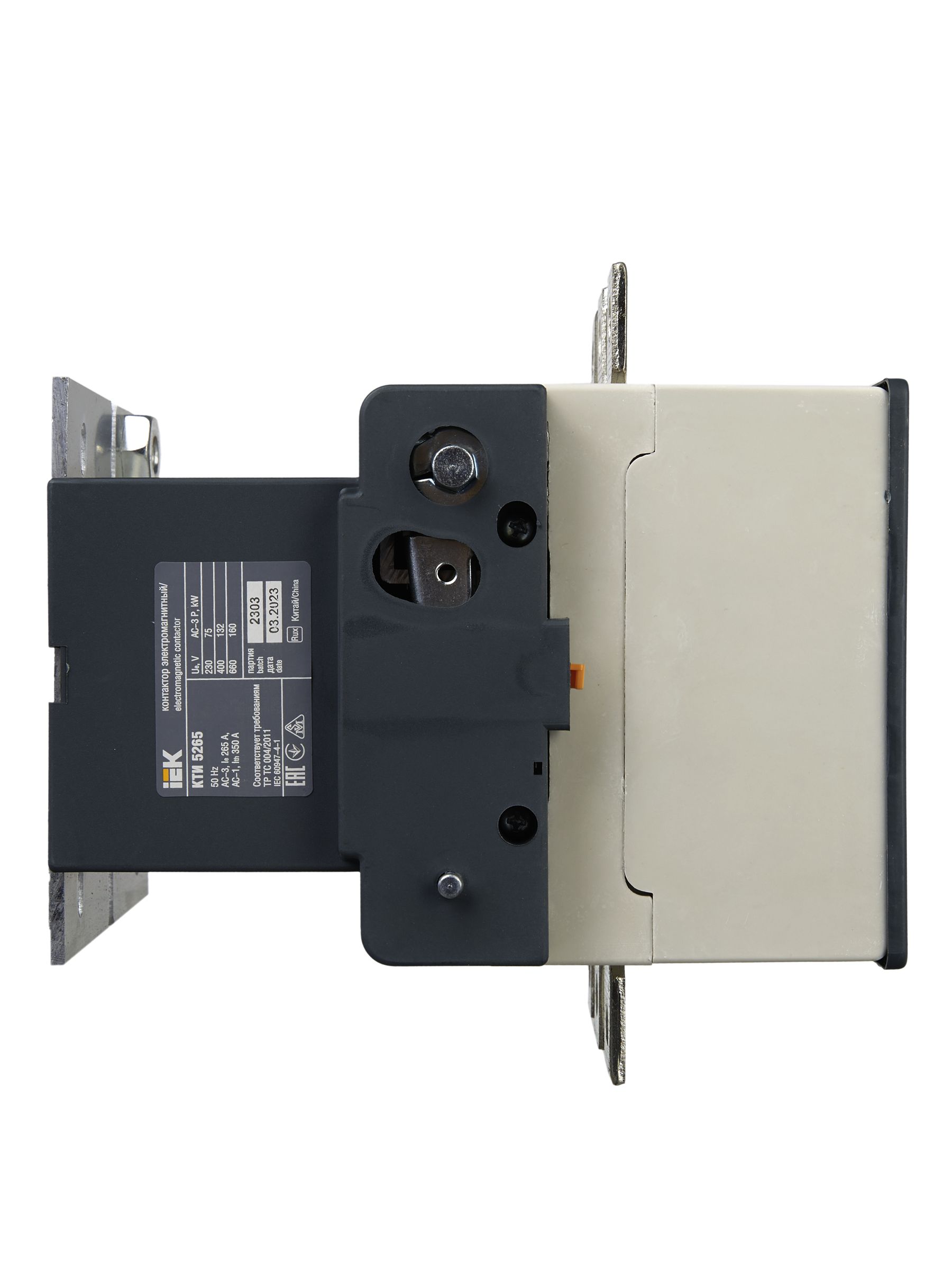 Контактор КТИ-5265 265А 400В/АС3 ИЭК