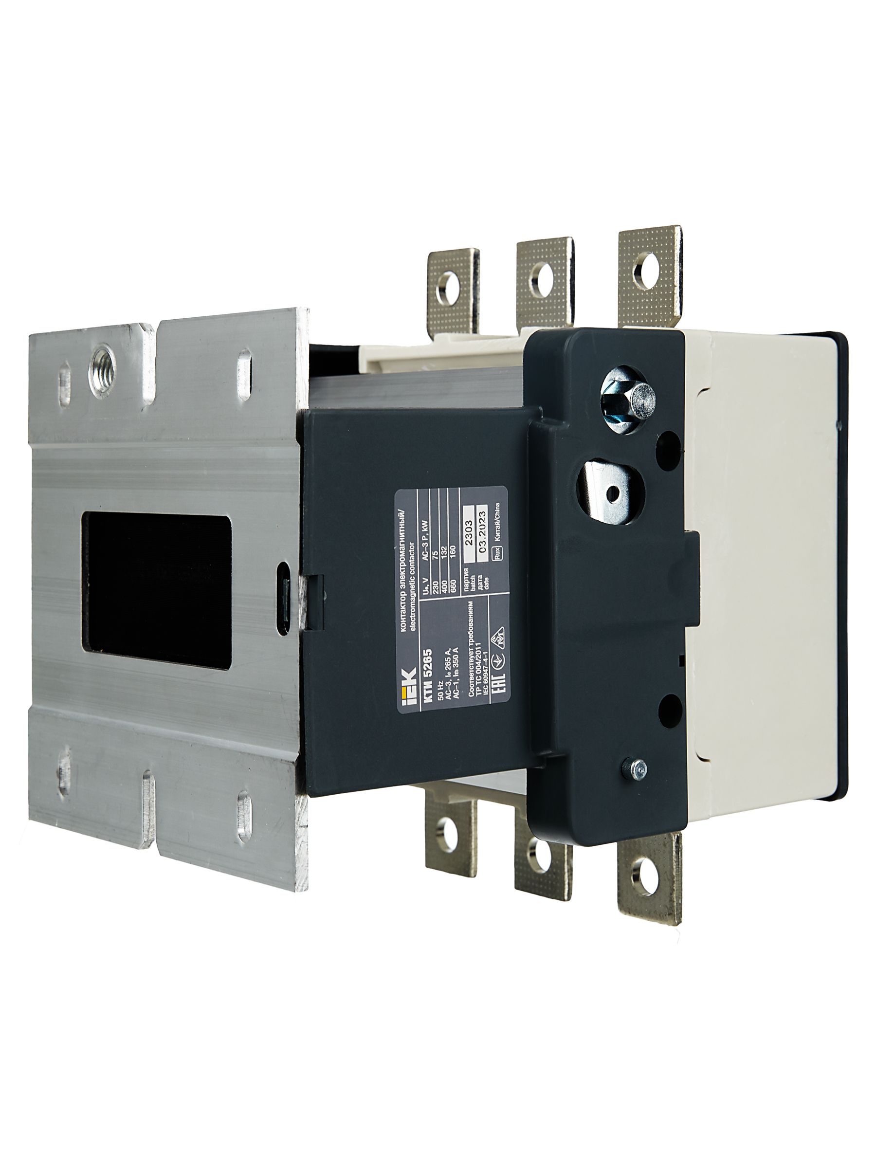 Контактор КТИ-5265 265А 400В/АС3 ИЭК