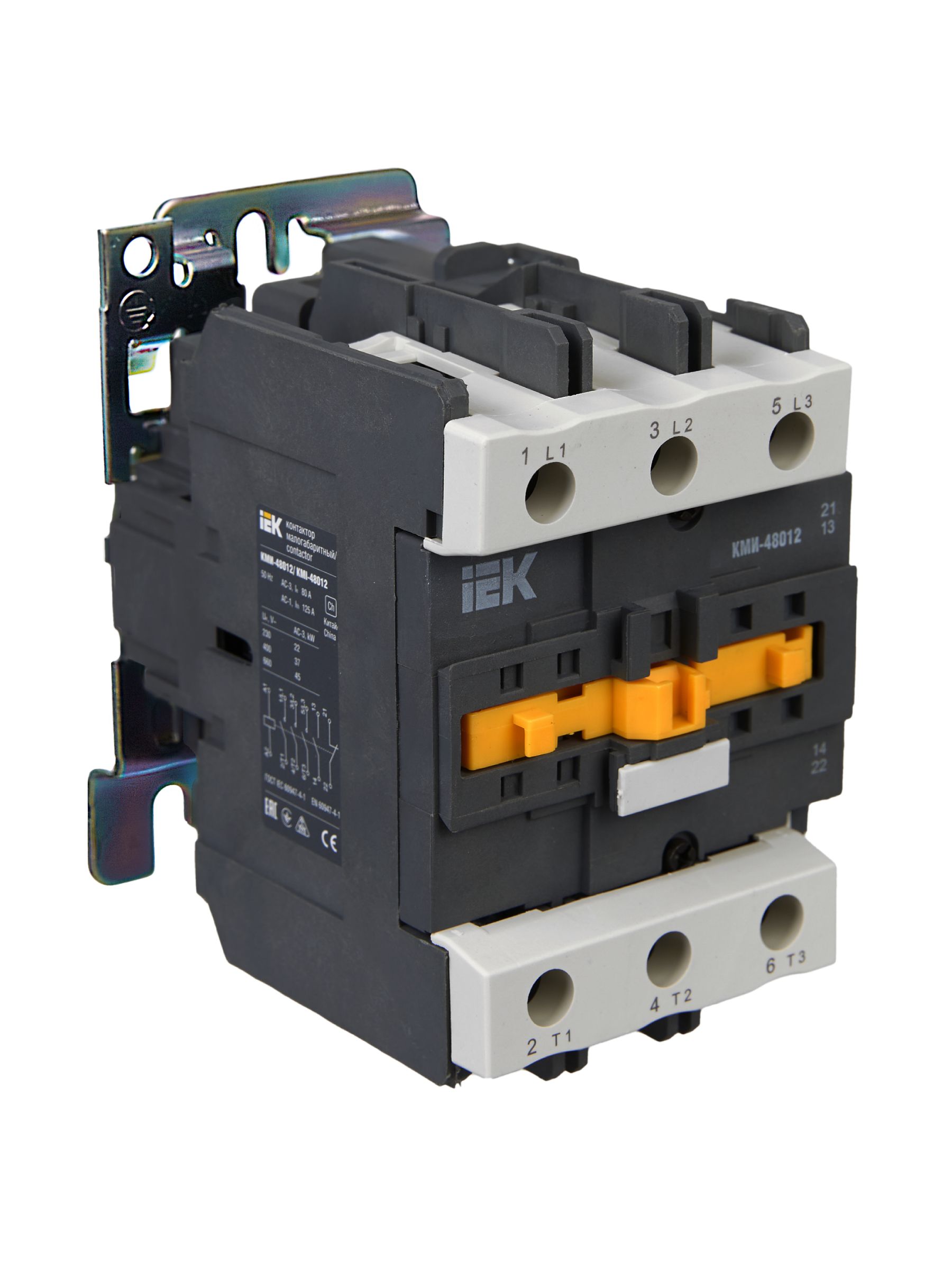Контактор КМИ-48012 80А 230В/АС3 1НО ИЭК