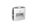 Розетка телефонная RJ11 белая WDE000181 Wessen