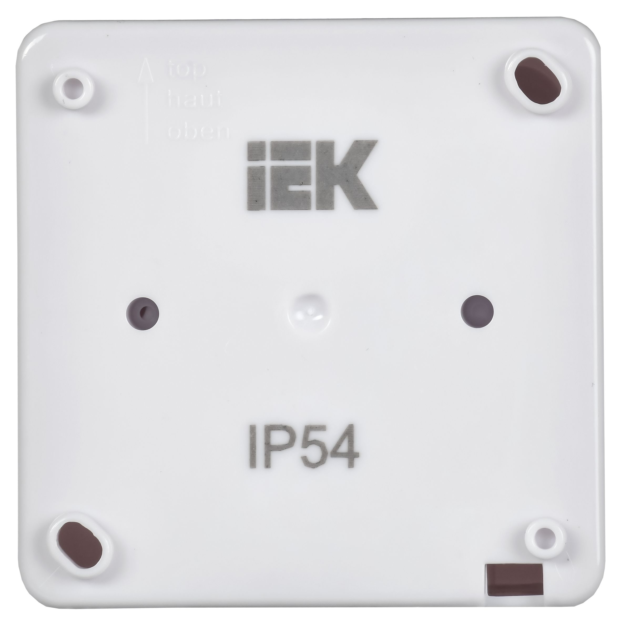 Розетка РСб20-3-ГПБб 1м с з/к о/у IP54 (цвет крышки:белый) ГЕРМЕС PLUS ИЭК