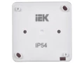 Розетка РСб20-3-ГПБб 1м с з/к о/у IP54 (цвет крышки:белый) ГЕРМЕС PLUS ИЭК