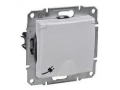 Розетка с/з с/ш с крыш., бел. IP44 SDN3100321