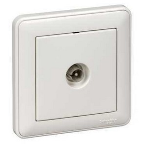 W59 РОЗЕТКА двойная RJ11+RJ45, 160В, 1А, кат.5E, в сборе, БЕЛЫЙ