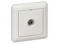 W59 РОЗЕТКА двойная RJ11+RJ45, 160В, 1А, кат.5E, в сборе, БЕЛЫЙ