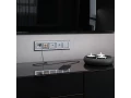 Розетка ТВ оконечная /W1183009 (серебряный рифленый)